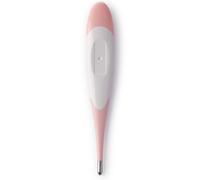 Alecto Thermomètre Digital à Embout Flexible avec Mémoire et Alarme Fièvre Rose