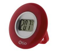Thermomètre digital intérieur - Rouge - Otio
