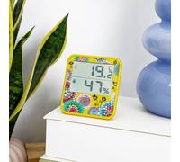 Thermomètre digital jaune