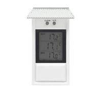 Thermomètre digital mini/maxi Ukal Blanc 132x80x30 mm