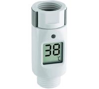Thermomètre digital - TFA - Pommeau de douche - Témoin LED - 41°C - Dimensions 71x30x28mm