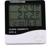 Thermomètre d'intérieur et d'extérieur Hygromètre numérique de haute précision Jauge de température et d'humidité à grand écran d'affichage