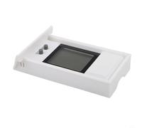 Thermomètre d'intérieur et d'extérieur Max Min pour jardin, serre, usage domestique avec affichage de la température haute basse (blanc)