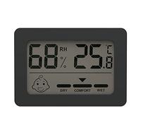 Thermomètre d'intérieur numérique hygromètre avec indicateur de confort ℃/℉ pour la maison, le bureau, la chambre de bébé, serre