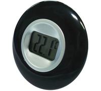 Otio Thermomètre d'intérieur - D: 77 mm - écran LCD - noir