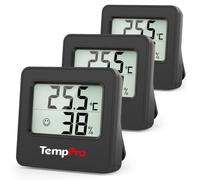 Thermomètre d'intérieur TempPro TP157, thermomètre d'ambiance, lot de 3