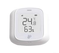 Thermomètre d'intérieur WiFi avec fonction de liaison intelligente via l'application For Tuya (A)