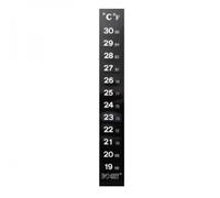 Thermomètre - Dohse Klebethermometer SB - autocollant - pour aquarium et terrarium - noir