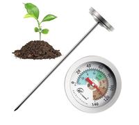 Thermomètre Du Sol - Sonde À Température Précise | Thermomètre À Température Du Sol | Les Températures Évaluent La Jardinage, De L'agriculture Et Des Sols Extérieurs