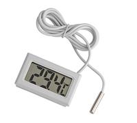 Thermomètre Eau,Thermomètre Eau,Thermomètre Sonde Jeco Digital Encastrable Sonde,Aquarium Thermometer Digital,Thermometre Celateur,Thermomètre À LED,Mini Affichage À