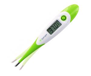 Thermomètre électronique Spengler Tempo 10 Flex - Vert