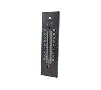 - Thermomètre en médium contemporain Noir - 22 cm