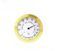 Thermomètre et hygromètre compact pour mesurer la température intérieure et les niveaux d'humidité dans les petites pièces, bureaux et zones de stockage (Hygromètre Gold37)