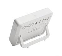 Thermomètre et hygromètre d'affichage numérique en plastique ABS blanc 8,8 x 6,8 cm avec plage de -20 à 65 °C et 10 à 90 % d'humidité relative pour la surveillance du réfrigérateur domestique