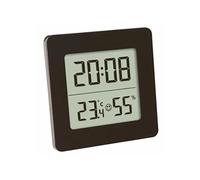TFA Dostmann Thermo-hygromètre numérique, 30.5038.01, pour le contrôle du climat intérieur, température intérieure et humidité de l'air, noir