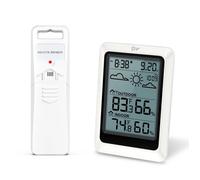 Thermomètre et hygromètre d'intérieur extérieur, Station météo haute précision, Moniteur d'humidité de thermomètre numérique sans