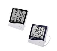 Thermomètre et hygromètre électronique numérique LCD, température et humidité, for l'intérieur et l'extérieur(HTC-2)