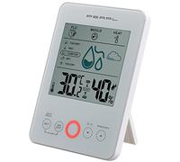 Thermomètre et hygromètre numérique avec alarme moisissure - coloris blanc [Pearl]