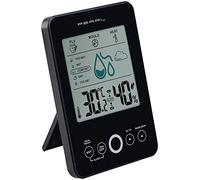 Thermomètre et hygromètre numérique avec alarme moisissure - coloris noir [Pearl]