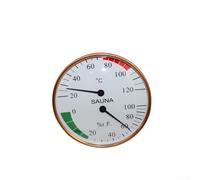 Thermomètre et hygromètre pour sauna avec éléments de détection physique et support mural