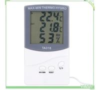 Thermomètre et Hygromètre - V GEBY - Modèle numérique -50 à 70℃ - Design moderne - Affichage facile à lire