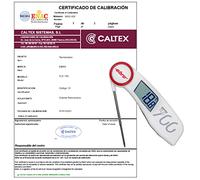 Thermomètre étalonné EBRO TLC 700 avec certificat d'étalonnage accrédité (accepté par le COFRAC)