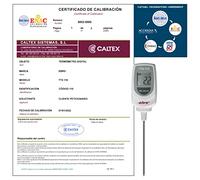 Thermomètre étalonné EBRO TTX 110 avec certificat d'étalonnage accrédité (accepté par le COFRAC)