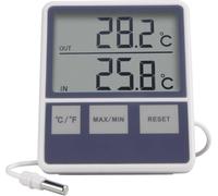 Thermomètre filaire blanc