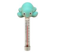Thermomètre flottant avec corde - Accessoire pratique pour spa, piscine, étang, piscine, utilisation extérieure, bain de bébé, maison familiale