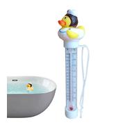 Thermomètre Flottant Piscine - PVC ABS 20cm | Thermomètre Numérique Canard Mignon | Thermomètres Eau | Indicateur Température Eau Froide Pour Piscine, Bain Et Extérieur