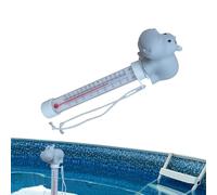 Thermomètre Flottant Pour Piscine Décoratif | Design Amusant & Lecture Facile | Résistant À L'Eau Pour Spa,Aquarium & Avec Lanière De Sécurité | Température Précise Pour Bébé & Adultes