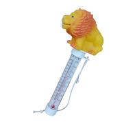 Thermomètre Flottant Pour Piscine - Indicateur De Température Flottant Résistant Aux Chocs | Échelle Lisible pour Mesure Température Eau de Baignoire, Spa et Jaccuzzi (lion)
