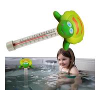 Thermomètre Flottant pour Piscine, Thermomètre Flottant pour Piscine | Accessoire Facile à Lire pour Spa, Lac, Douche et Aquarium Extérieur