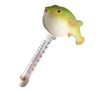 Thermomètre Flottant pour Piscine - Thermomètre Flottant pour Piscine Extérieure,Forme d'Animal avec Cordon pour Spa, Baignoire et Bassins à Poissons