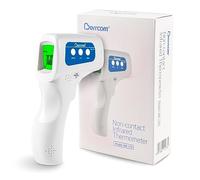 Thermomètre Frontal Adulte et Bébé, Berrcom Thermomètre Médical Infrarouge sans Contac avec Lecture Instantanée, Alarme de Fièvre, Mode Muet, Rappel de Mémoire