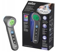 Thermomètre frontal sans contact - Braun - BNT400 noir - Age Precision - bébé enfant adulte