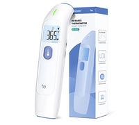 ℃ Thermomètre Frontal Thermoflash Précision de Fièvre, Femometer Médical sans Contact pour Bébé Adulte, Infrarouge avec Affichage à LED, Rapide, Facile à Utiliser