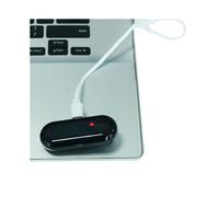 ThermomèTre Frontal USB TermomèTre NuméRique Moniteur pour BéBé TempéRature Corporelle Compteur de FièVre Infrarouge pour Enfants-Blanc