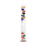 Thermomètre Galileo - 44cm multi col 10 ampoules 16 - 28 C WD763 (Taille unique) (Multicolore)
