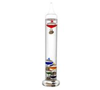 Thermomètre Galileo Tube en verre 22 cm, pour extérieur ou intérieur, analogique, boules flottantes couleurs 62157RGSG