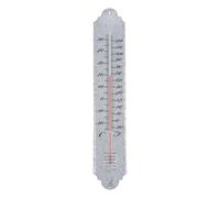 Thermomètre géant de jardin - 50 cm - Argenté