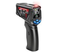 Thermomètre HUIOP TH05 Thermomètre infrarouge sans contact -20 ℃ ~ 650 ℃/-4 ℉ ~ 1202 ℉ Circuit de capteur IR Test industriel Testeur de température pour tuyaux de chauffage par le sol Testeur de