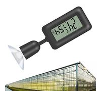 Thermomètre hygromètre 2 en 1 hygromètre avec écran LCD numérique - Humidimètre rotatif - la température pour humidificateur, déshumidificateur, serre Fulenyi