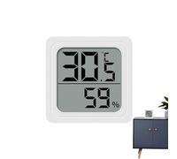 Thermomètre Hygromètre | Affichage Numérique De Température Et D'Humidité | Capteur Portable à Piles pour Intérieur Extérieur Jardin Maison Chambre
