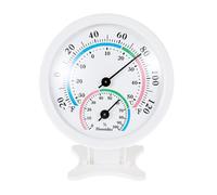 Thermomètre hygromètre analogique - Petite température d'humidité - Moniteur mécanique - Mesure analogique de la température intérieure - Facile à lire pour la couveuse, réfrigérateur - 7,5 x 8,5 cm