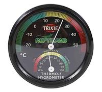 Trixie Thermomètre-hygromètre analogique – Contrôle précis température et humidité pour terrarium