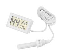 Thermomètre Hygromètre avec sonde externe pour incubateurs, couveuses, réservoir de reptiles de chambre de cigare