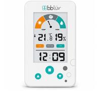 Thermomètre hygromètre bébé - BBLÜV - Igrö - Mesure température et humidité - Écran LCD