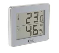Thermomètre hygromètre Blanc - écran LCD - Otio