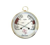Inovalley Thermomètre hygromètre de cave D: 96 mm – Blanc